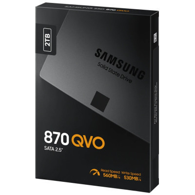 Накопитель SSD 2.5" 2TB 870 QVO Samsung (MZ-77Q2T0BW) Винница - изображение 6