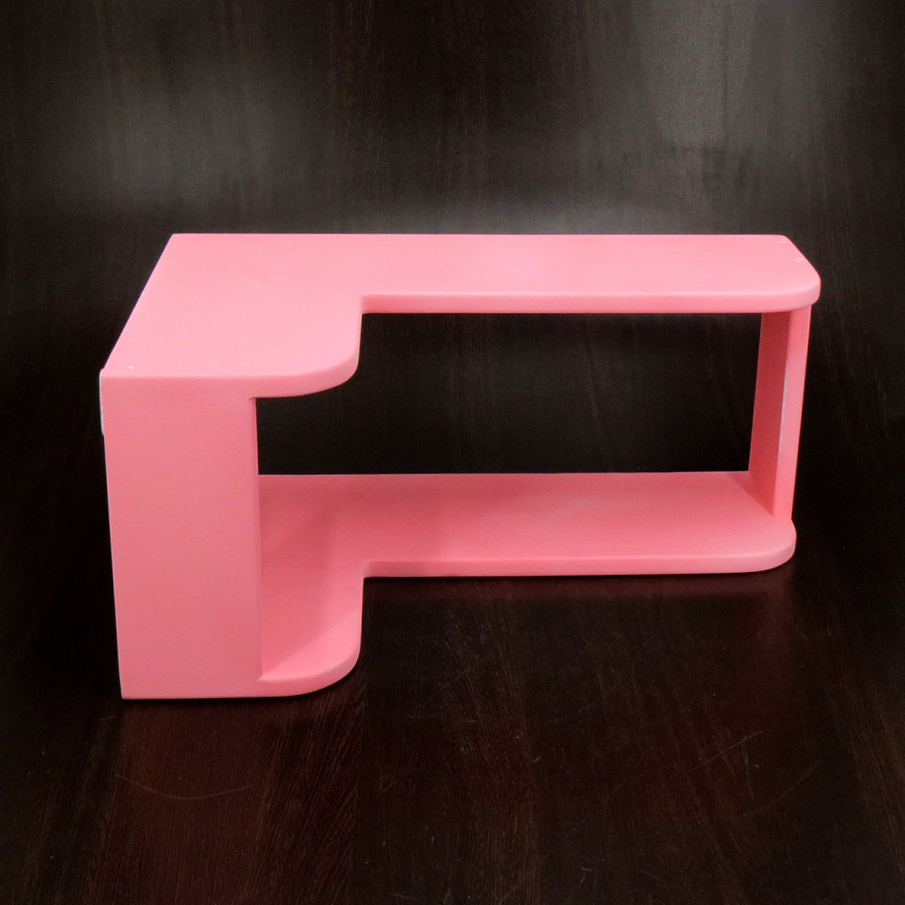 Угловая настенная полка 