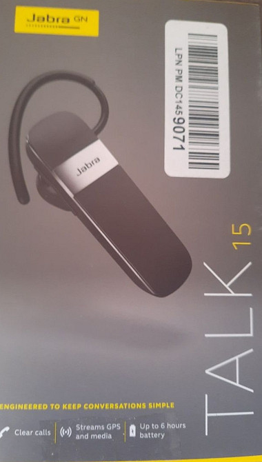 Jabra Talk 15 гарнитура. Харьков - изображение 1