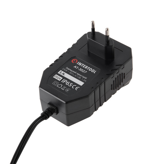 Зарядний пристрій INTERTOOL AT-3027, 6/12 В, 1,5 А, 1,2-40 Аг - зарядка без помилок і перегріву Львів - фото 2