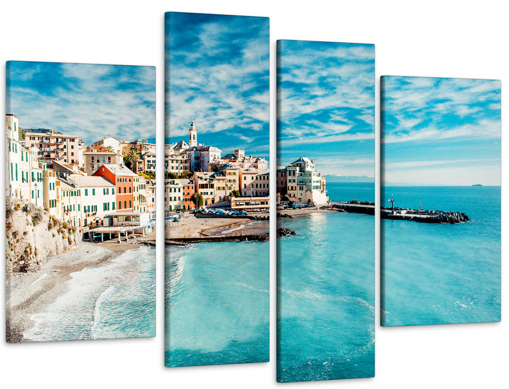 Модульна картина Місто Пляж Art-21_4 Київ - фото 1