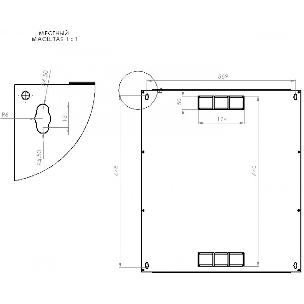 Шафа серверна CMS 15U 600 x 600 x 773 UA-MGSWL156B для мережевого обладнання Київ - фото 8
