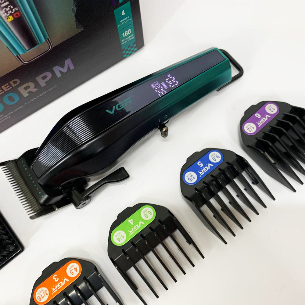 Професійний тример для гоління VGR V-273, Професійна окантувальна машинка для стрижки волосся IG-53 Київ - фото 1