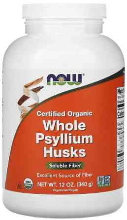 Подорожник Now Foods Whole Psyllium Husks 340 грам Київ