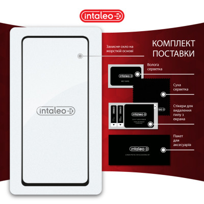 Скло захисне Intaleo Full Glue Moto G75 Black (1283126607400) Вінниця - фото 8