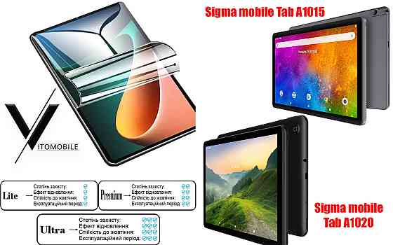 Полиуретановая пленка HyperClear Guard для Sigma Mobile Tab A1015, Tab A1020 Киев