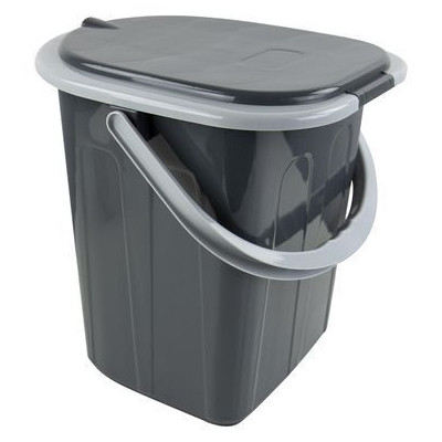 Ведро-туалет Bo-Camp Portable Toilet Square 20 Liters Grey (5502820) (DAS303293) Винница - изображение 6