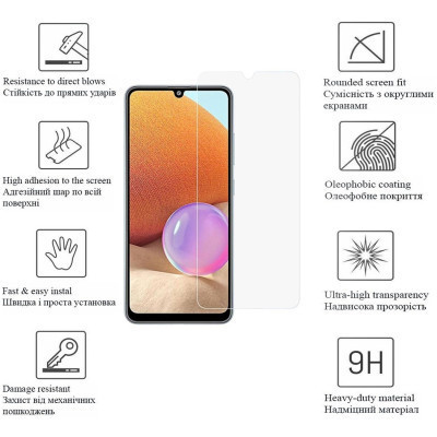 Стекло защитное Drobak Samsung Galaxy A05 (676744) Винница - изображение 2
