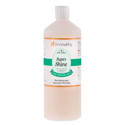 Спрей для животных Dezynadog Super Shine для блеска и кондиционирования для легкого скольжения щетки и расчески с протеином 1 (5052372067780) Винница - изображение 1