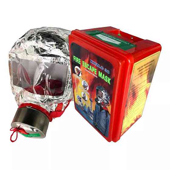 Маска протигаз, панорамний протигаз Fire mask AQ-27 Київ