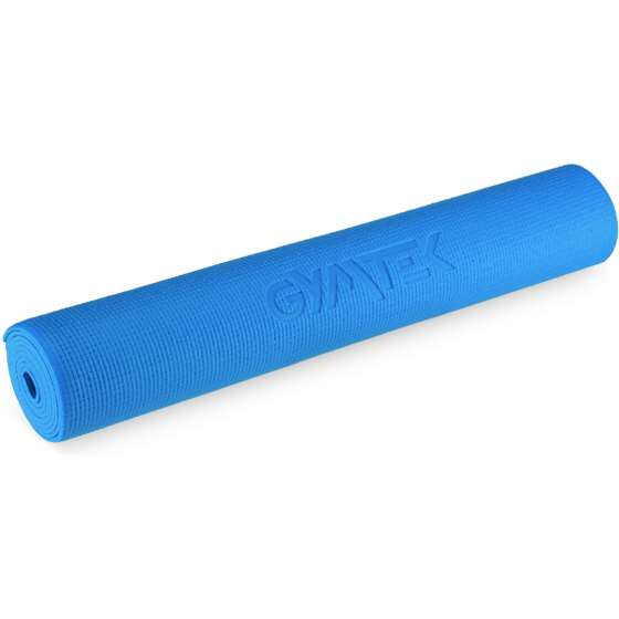 Килимок (мат) для фітнесу та йоги Gymtek 0,4см синій Київ