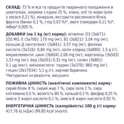 Вологий корм для собак Club 4 Paws для цуценят з куркою в желе 100 г (4820083908897) Вінниця