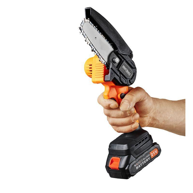 Аккумуляторная цепная пила Kraft & Dele KD10627 Черкассы - изображение 12