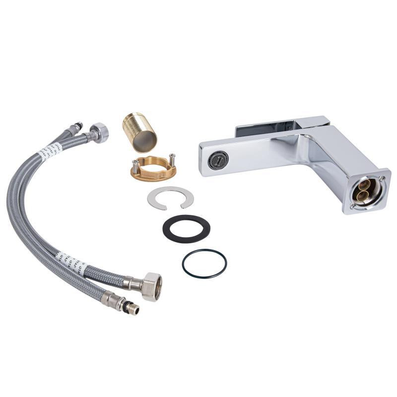 Змішувач для раковини Qtap Gemini QTGEM270CRM45673 Chrome Київ - фото 4