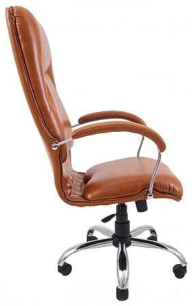 Офісне Крісло Керівника Richman Nicosia Fly 2212 Хром М1 Tilt Коричневий Київ