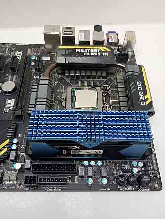 Комплект: материнська плата MSI Z77 MPOWER + i7-3770K + 32Gb DDR3 Kingston HyperX Predator (1866MГц) (товар вживаний) Луцк