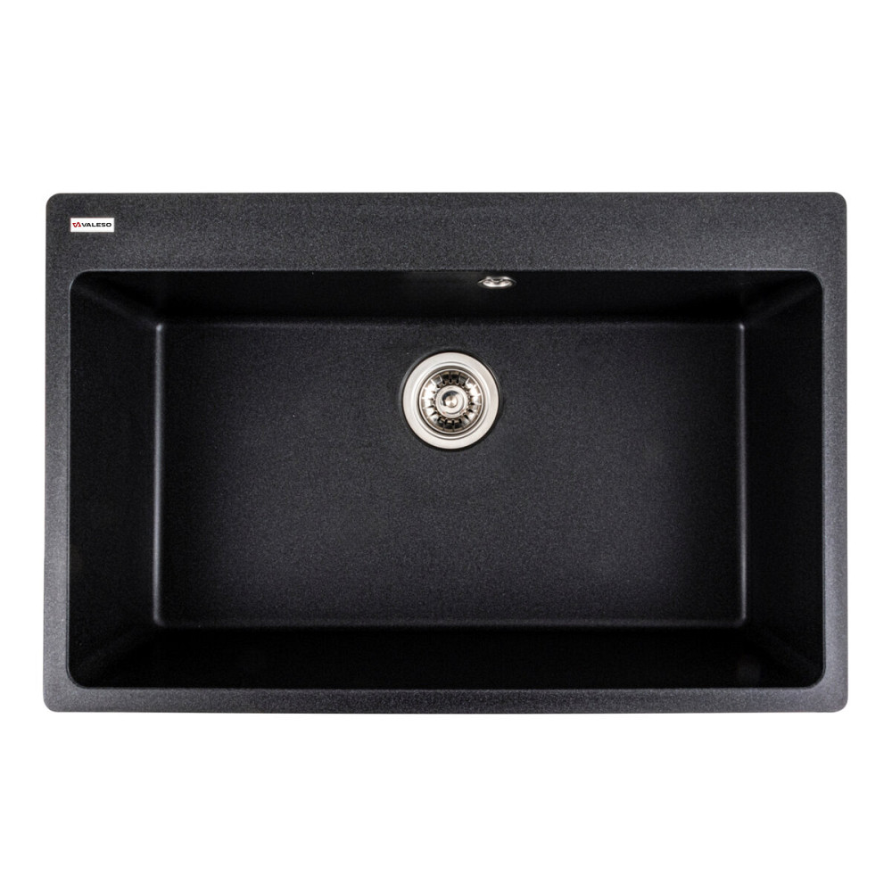 VALESO Гранітна мийка для кухні VALESO BOGEMA 7850 матова Карбон Коломия - фото 1