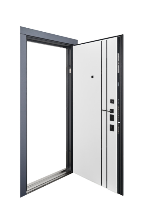 Вхідні двері Abwehr City Lorena 550 Антрацит сірий + Білий супермат 860*2050 мм Якісні вхідні двері Київ - фото 4