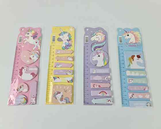 Блок для записей .проклеенный. цветной. 