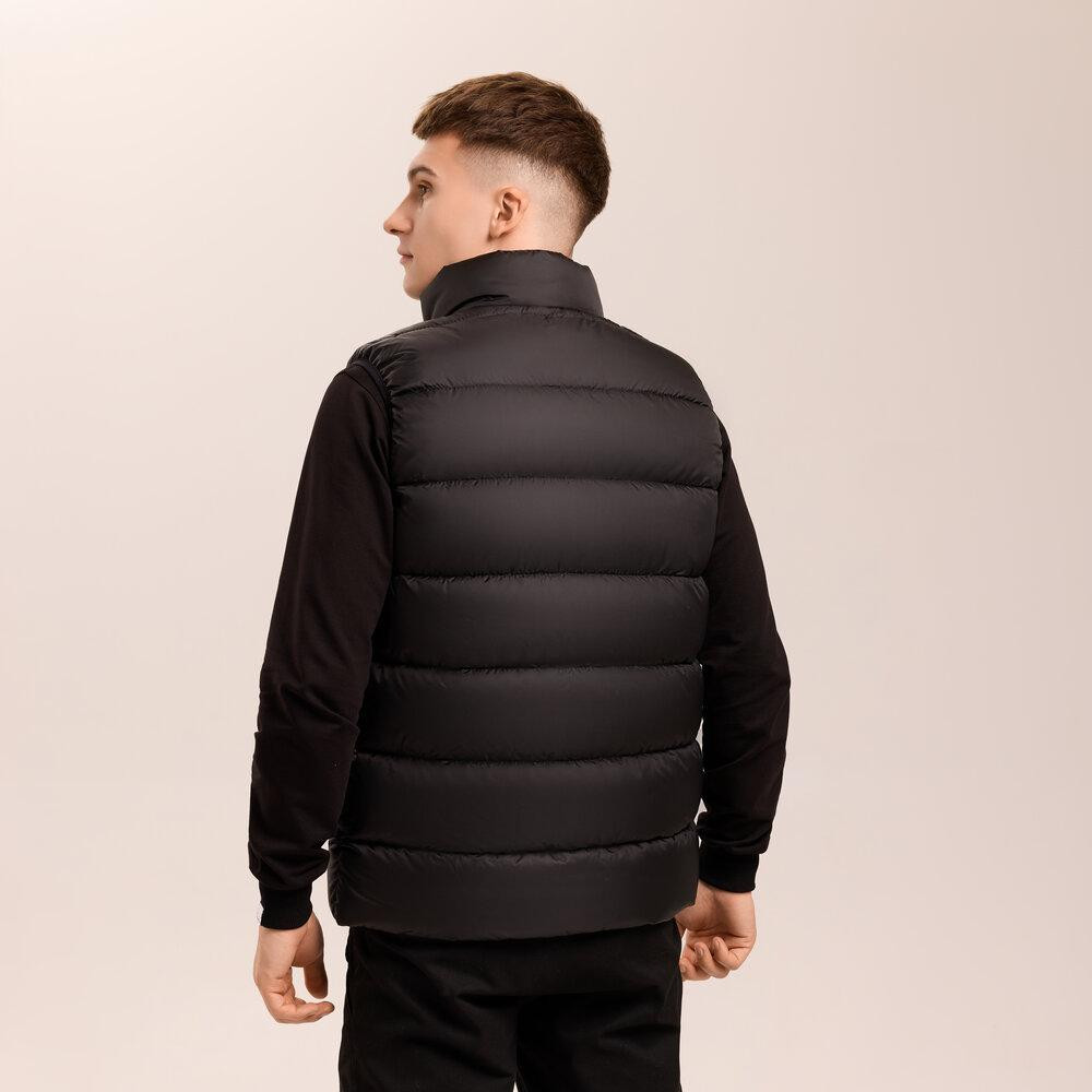 Чоловіча чорна жилетка Pobedov Puffer Київ - фото 6