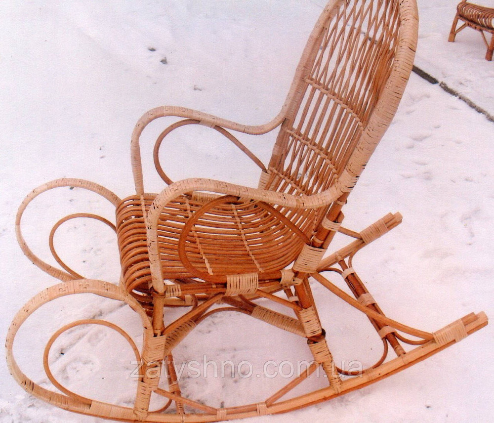 Найкраща крісло гойдалка плетена від виробника. Київ - фото 5