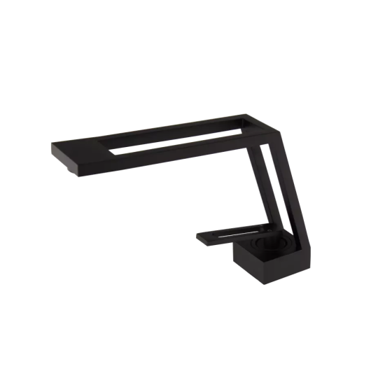 Смеситель современный для умывальника ванной комнаты, латунный смеситель с керамическим картриджем, Черный Каменец-Подольский