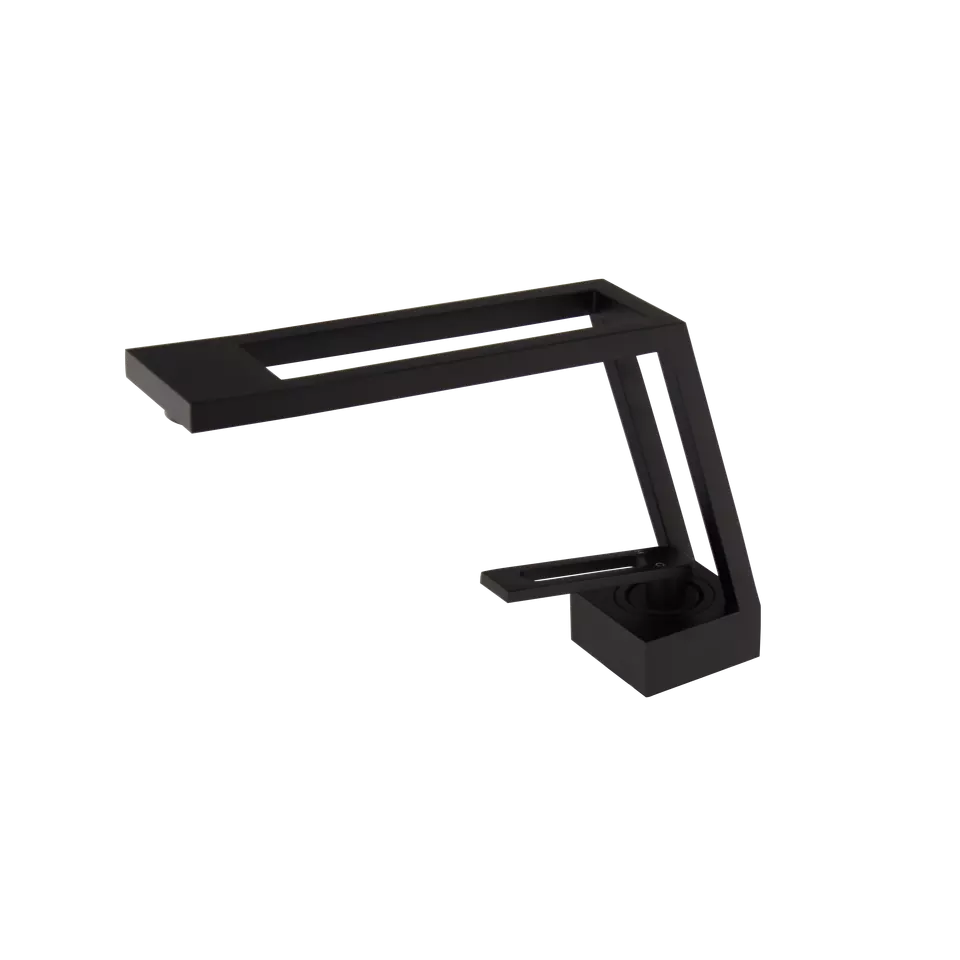 Змішувач сучасний для умивальника ванної кімнати, латунний змішувач з керамічним картриджем, Чорний Кам'янець-Подільський - фото 6