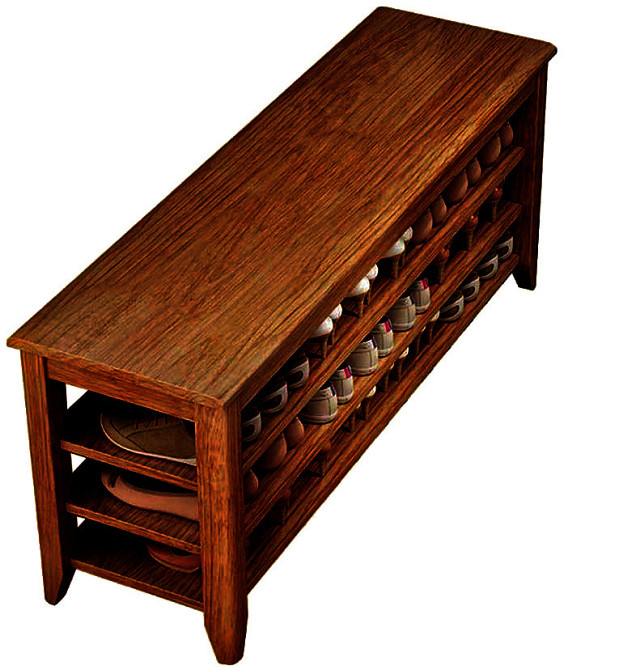 Полиця для взуття "Мартален 120" латте Миколаїв - фото 1