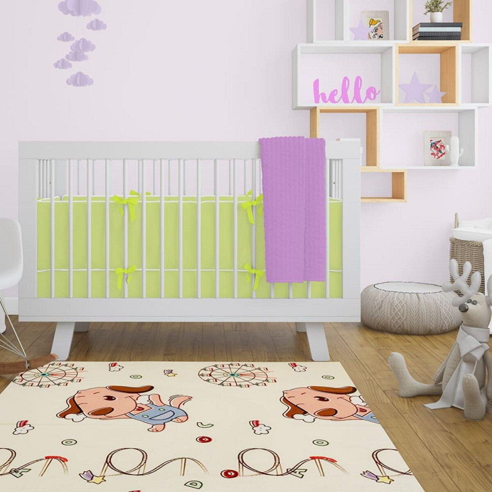 Дитячий складаний розвиваючий термокилимок 120х180х0,8см "Кошенята на риболовлі | Цуценята" (275) SW-00001318 Київ - фото 9