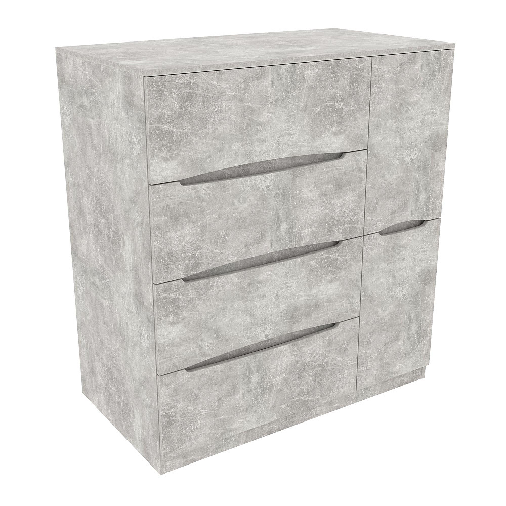 Комод Дельта №2, Бетон, 1090/610/1200 Львів - фото 1