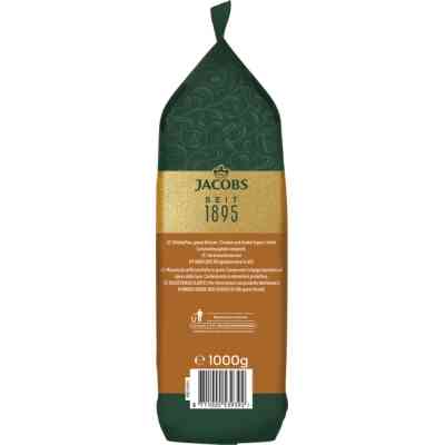Кофе Jacobs Cafe Crema Classico в зернах 1 кг (8711000539392) Винница