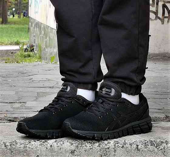 Кросівки Asics GEL Чорні Чоловічі Асикс Гель (розміри: 41,42,43,44,45,46) Відео Огляд Дніпро