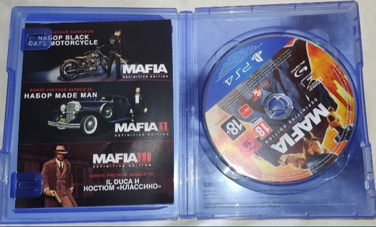 Приставка: Mafia Definitive Edition PS4 , PS5. Харків - фото 1