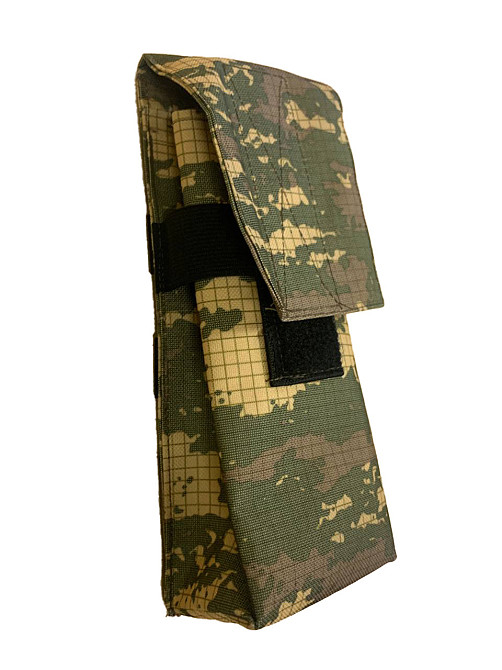 Підсумок одинарний на 2 магазини АК, для РПС, кольору: Хижак, Олива, Піксель (виробник) "Kremina" Днепр - изображение 1