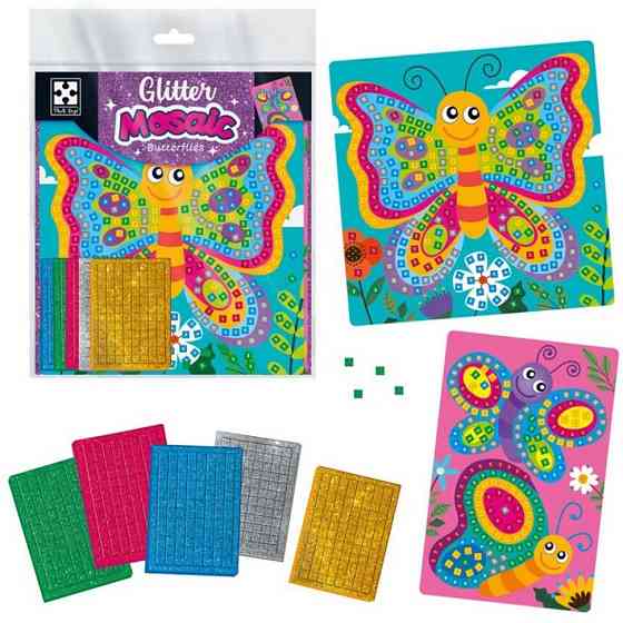 Набір для творчості зі блискучою мозаїкою "Метелики" VT4511-15 Вінниця