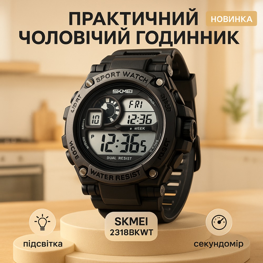 Часы для военной и тактической деятельности, Мужские водостойкие кварцевые часы спортивные спорт BM-30 Львов - изображение 4