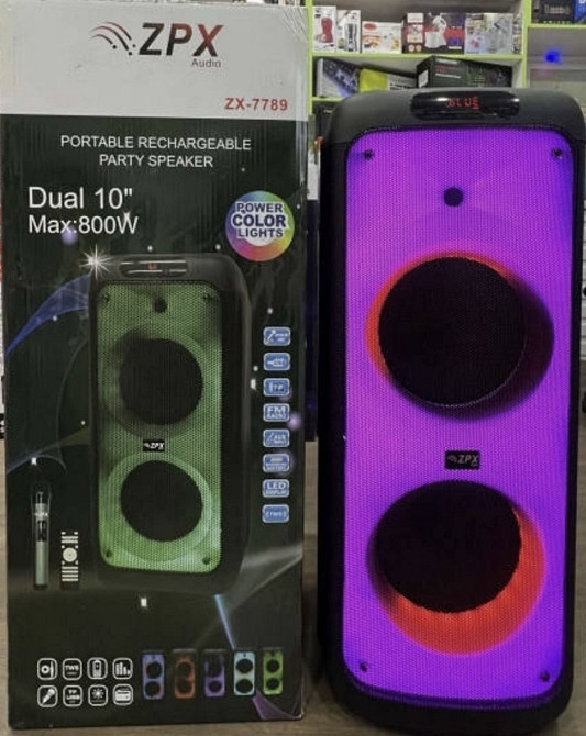Портативная Колонка з мікрофоном ZPX ZX 7789 Киев - изображение 8