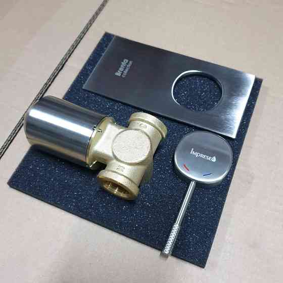 Змішувач прихованого монтажу IMPRESE BRENTA для душу нікель Київ