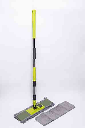 Household Швабра з телескопічною ручкою та насадкою з мікрофібри для миття підлоги, плитки, лам Коломия