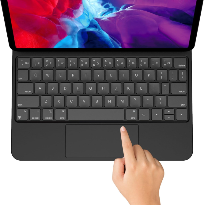 Чохол-клавіатура з тачпадом для iPad Air 4/5 (10.9") Magic Keyboard Bluetooth кейс з підсвіткою та магнітним кріпленням Київ - фото 6