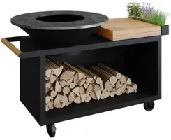 Гриль Palenisko Ofyr Island Black 100 Pro Drewno Tekowe Киев