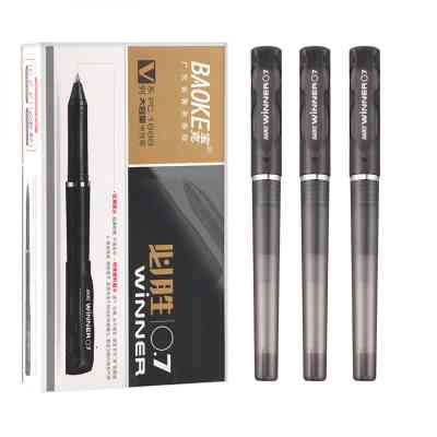 Ручка гелевая Baoke Winner 0.7 мм, черная (PEN-BAO-PC1688-B) Винница