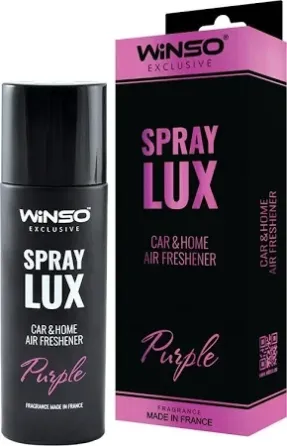 Освіжувач повітря WINSO Spray Lux Exclusive 55 мл Purple — вишуканий аромат для авто та будь-якого простору Ковель