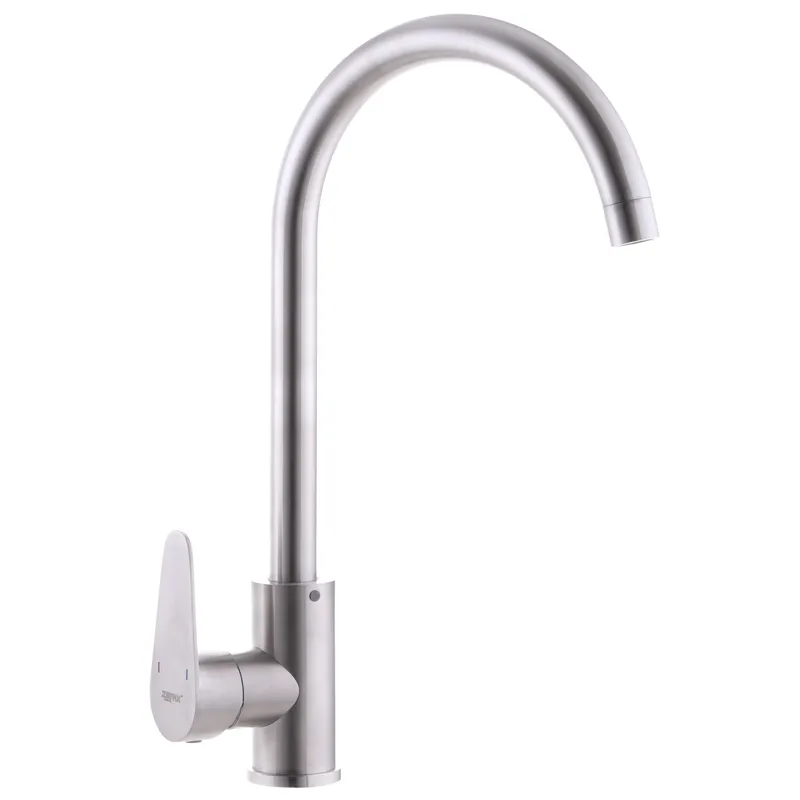 Кухонний змішувач із нержавіючої сталі SUS304 Zerix Fox-011 ZX3109 Харків - фото 1