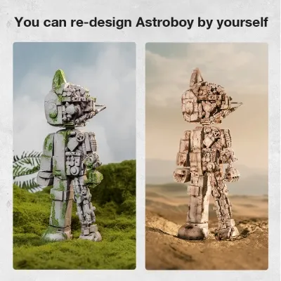 Конструктор Pantasy Astro Boy: Чисто белая версия (86206) Винница