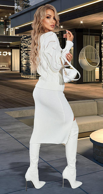 Вязанный костюм (42-44) Киев - изображение 2