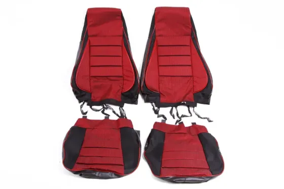Чихли на сидіннях 2107 Avto-fortuna Пілот з паралоном червоні Вінниця