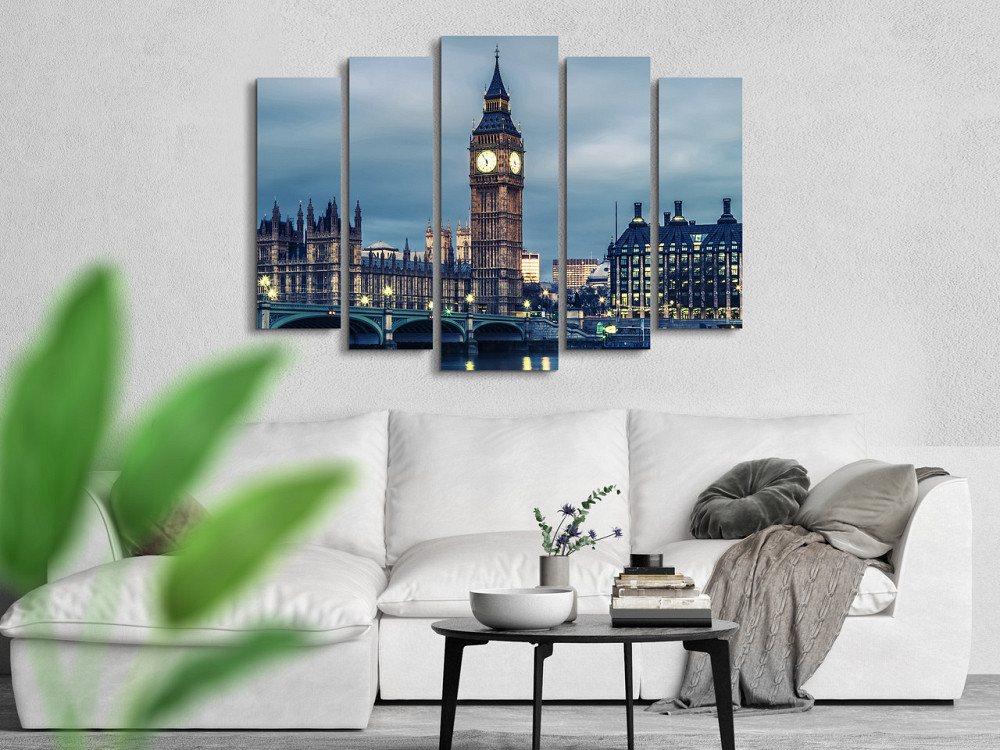 Модульная картина Лондон Art-337_5 ( 80х118см ) Киев - изображение 2