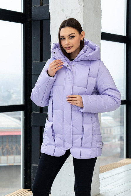 Женская модная демисезонная куртка.  Курточка   весна-осень  44-56р. Киев - изображение 4