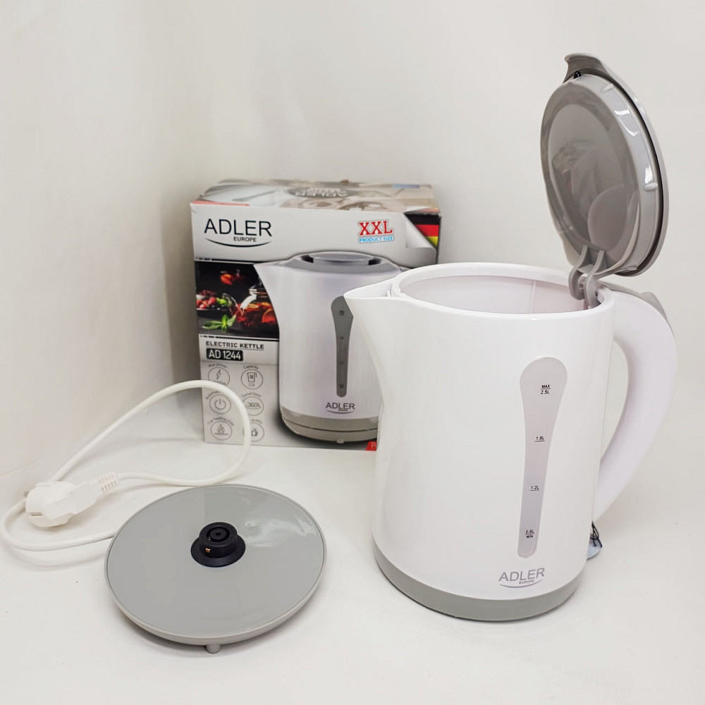 Электрический чайник с индикатором питания Adler AD 1244 2200Вт 2.5Л, Мощный чайник для кипячения EC-39 Львов - изображение 12